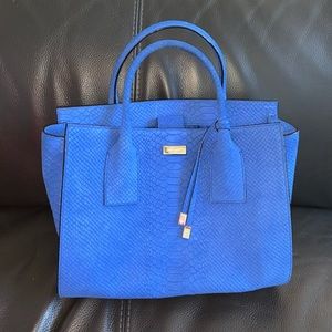 Rare Blue kate spade Top Handle Bag